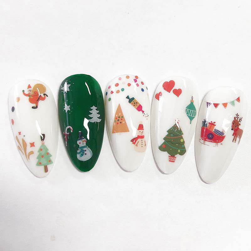 Christmas series nail stickers